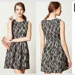 Anthropologie HD in Paris Flare dress size Small